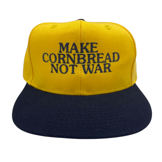 Make Cornbread Not War Snapback Hat